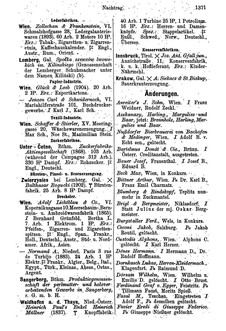 Compass 1906, III. Band - Page 1665