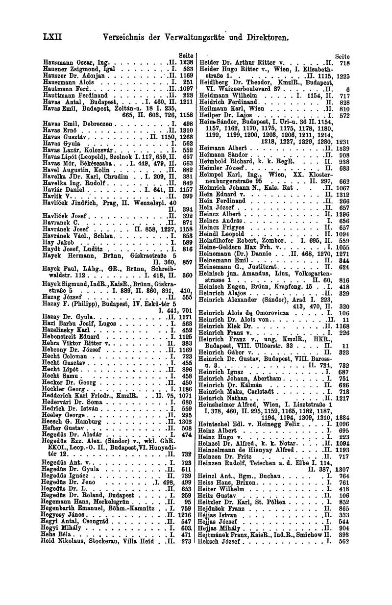 Compass 1908, I. Band - Seite 70