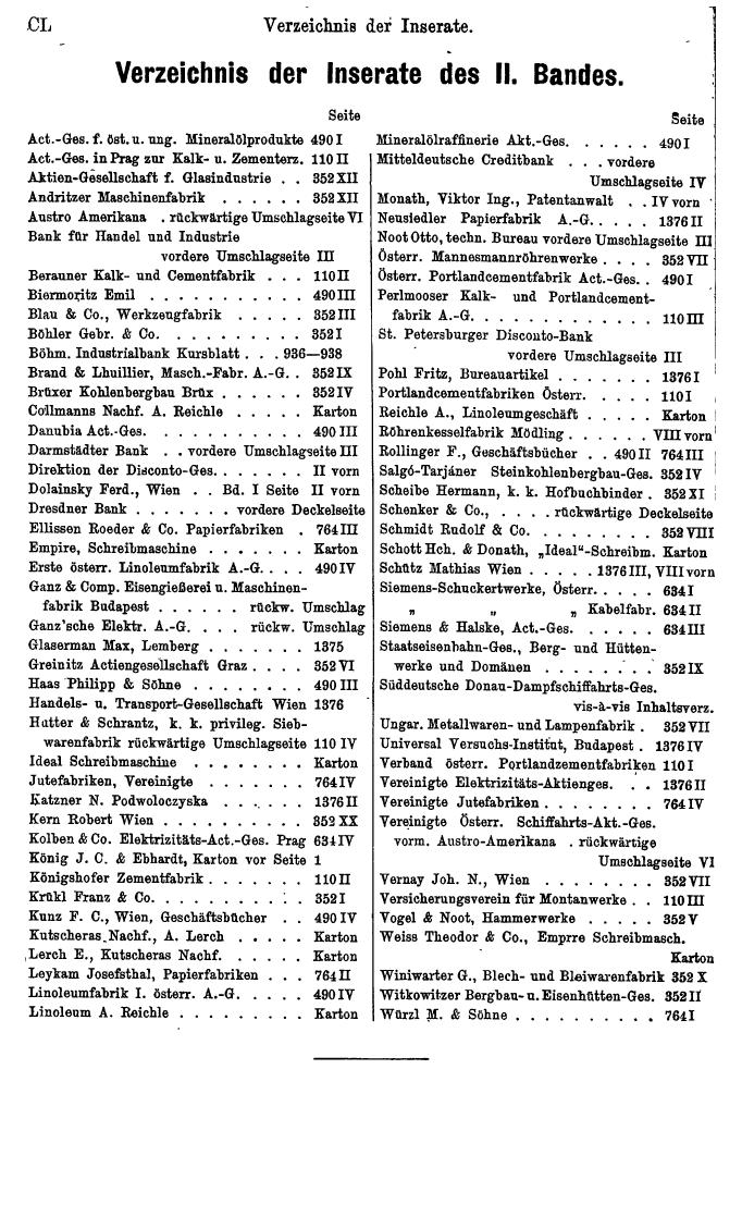 Compass 1909, I. Band - Page 158