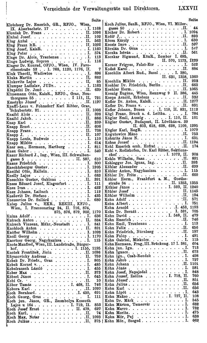 Compass 1909, I. Band - Page 85