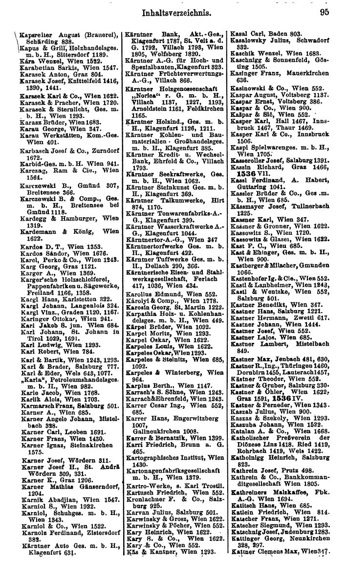 Compass. Finanzielles Jahrbuch 1925, Band IV: Österreich. - Page 132