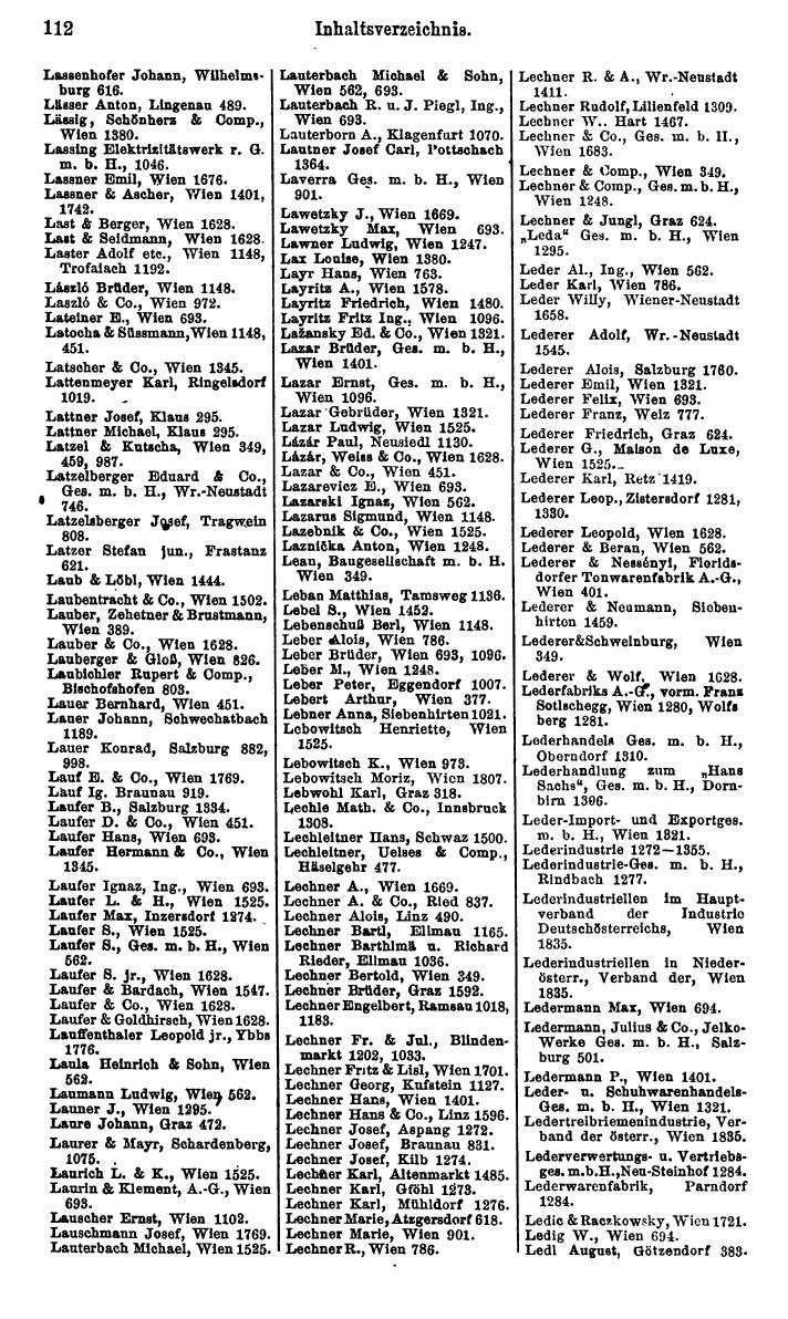 Compass. Finanzielles Jahrbuch 1925, Band IV: Österreich. - Page 149