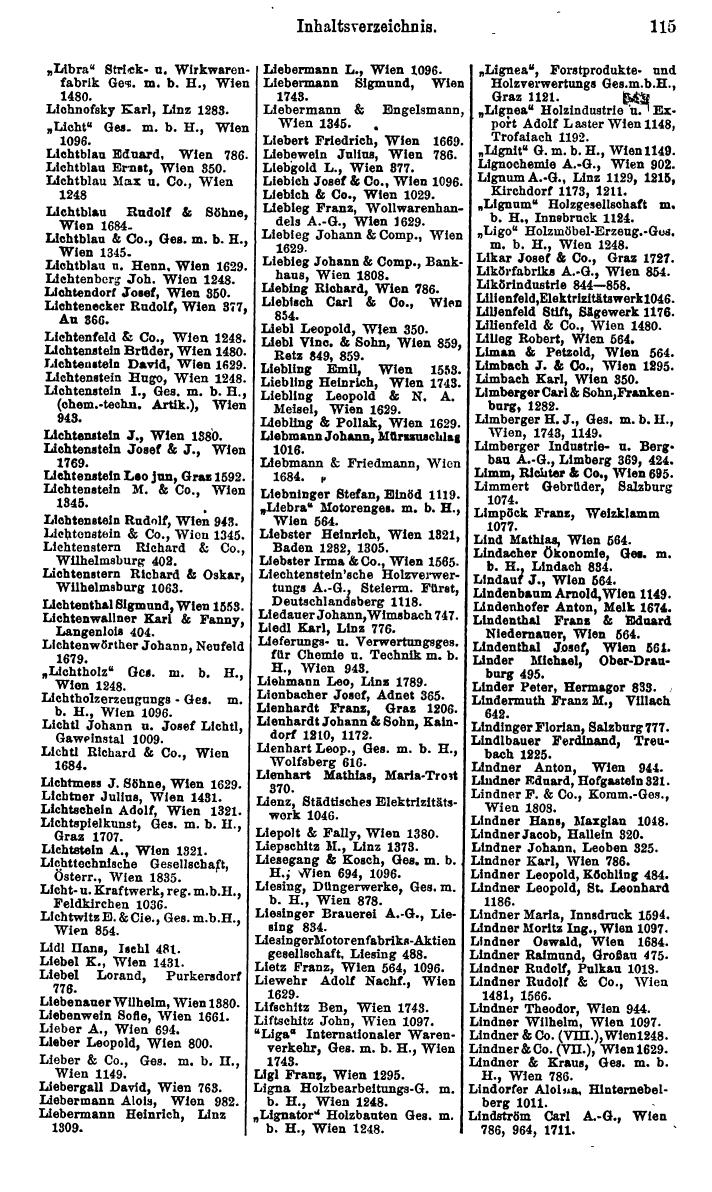 Compass. Finanzielles Jahrbuch 1925, Band IV: Österreich. - Seite 152