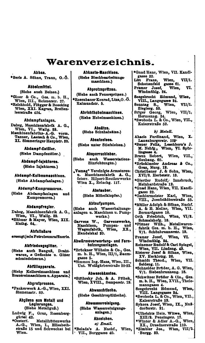 Compass. Finanzielles Jahrbuch 1925, Band IV: Österreich. - Page 2041