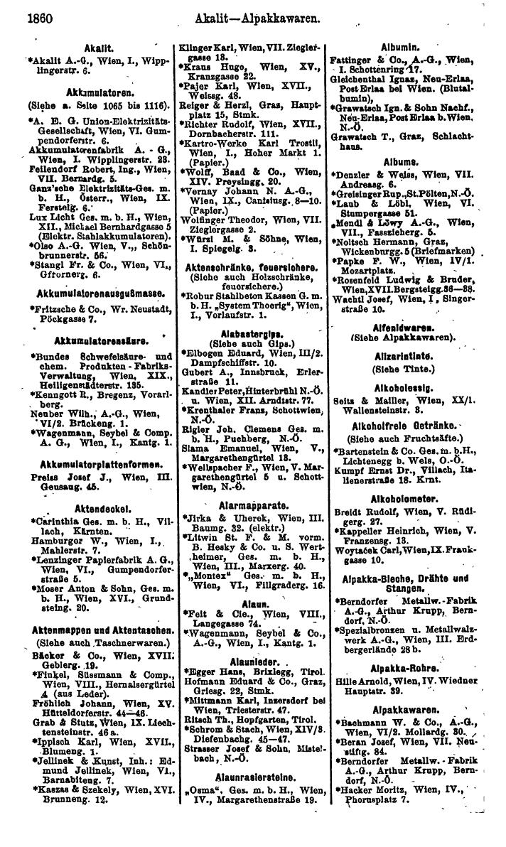 Compass. Finanzielles Jahrbuch 1925, Band IV: Österreich. - Page 2043