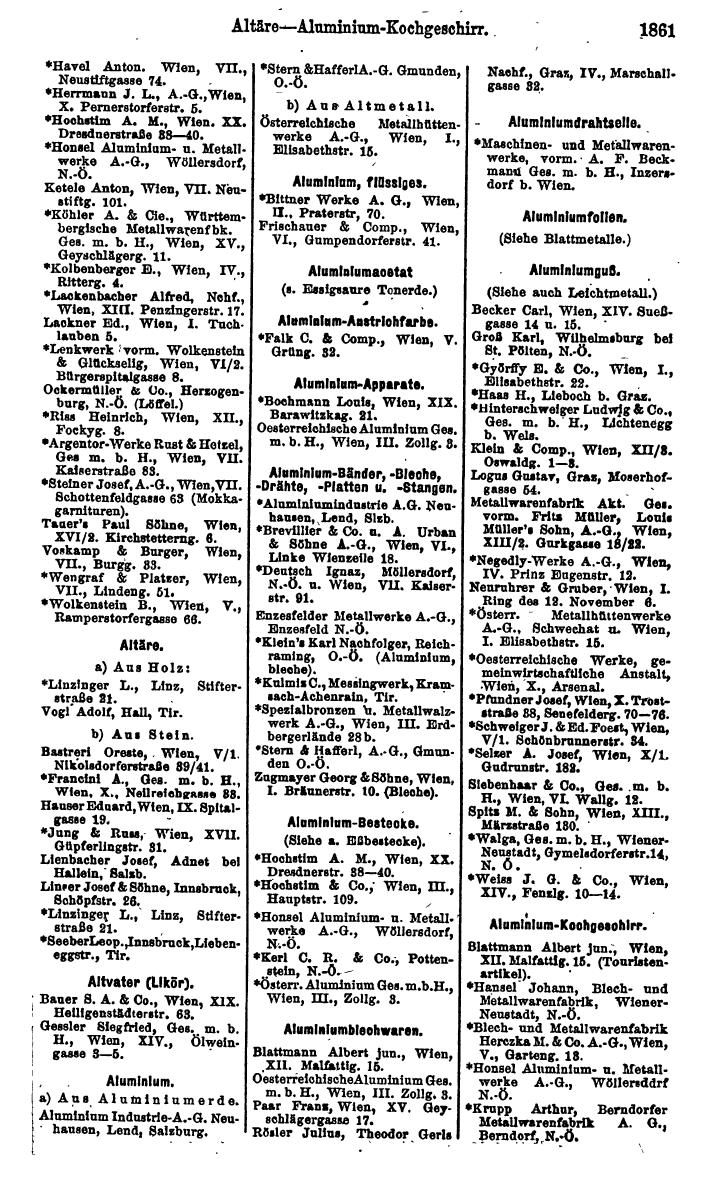 Compass. Finanzielles Jahrbuch 1925, Band IV: Österreich. - Page 2044
