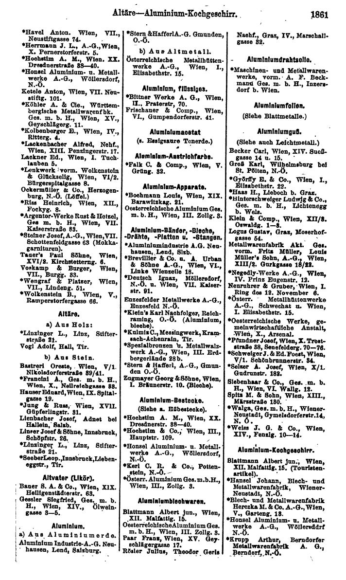 Compass. Finanzielles Jahrbuch 1925, Band IV: Österreich. - Seite 2044