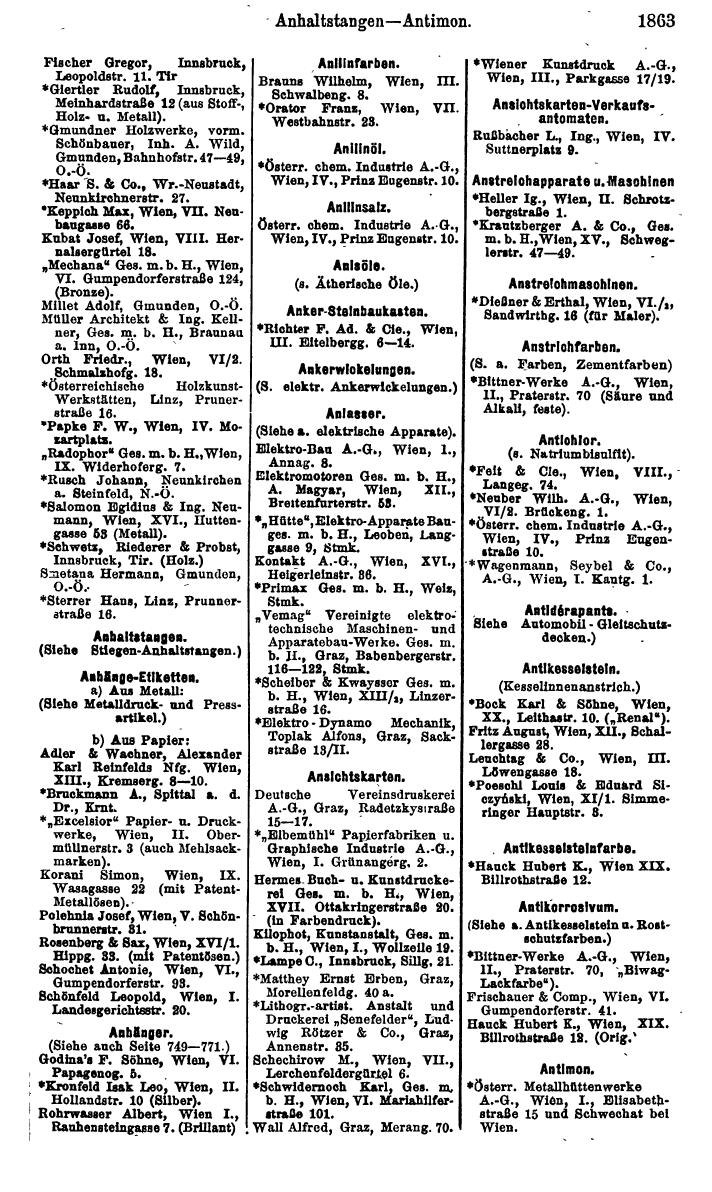 Compass. Finanzielles Jahrbuch 1925, Band IV: Österreich. - Page 2046