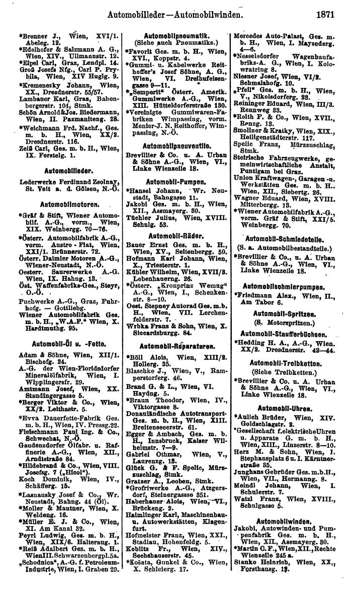 Compass. Finanzielles Jahrbuch 1925, Band IV: Österreich. - Page 2054