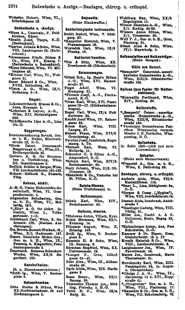 Compass. Finanzielles Jahrbuch 1925, Band IV: Österreich. - Page 2057