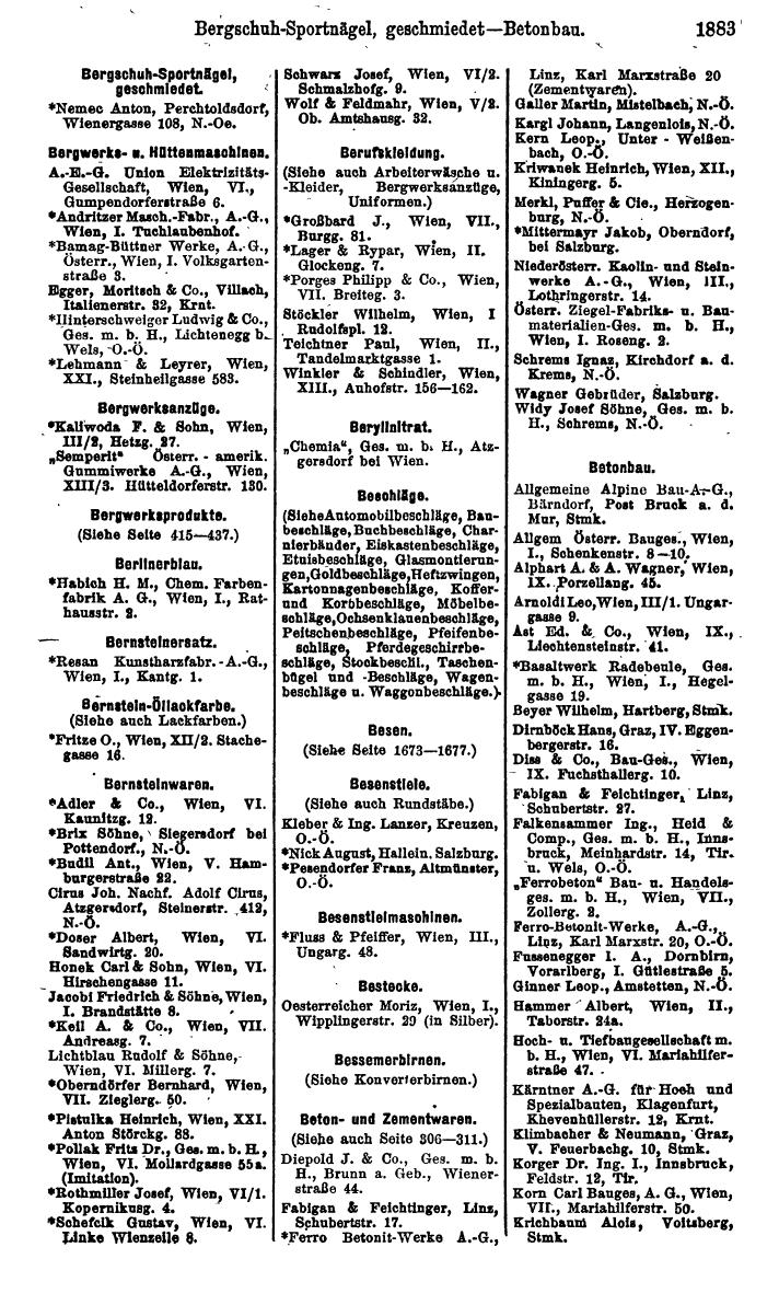 Compass. Finanzielles Jahrbuch 1925, Band IV: Österreich. - Page 2066