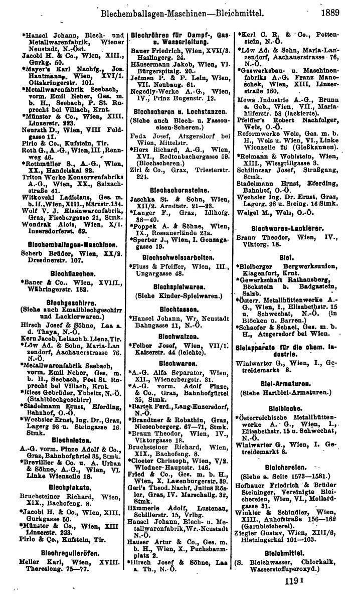 Compass. Finanzielles Jahrbuch 1925, Band IV: Österreich. - Page 2072
