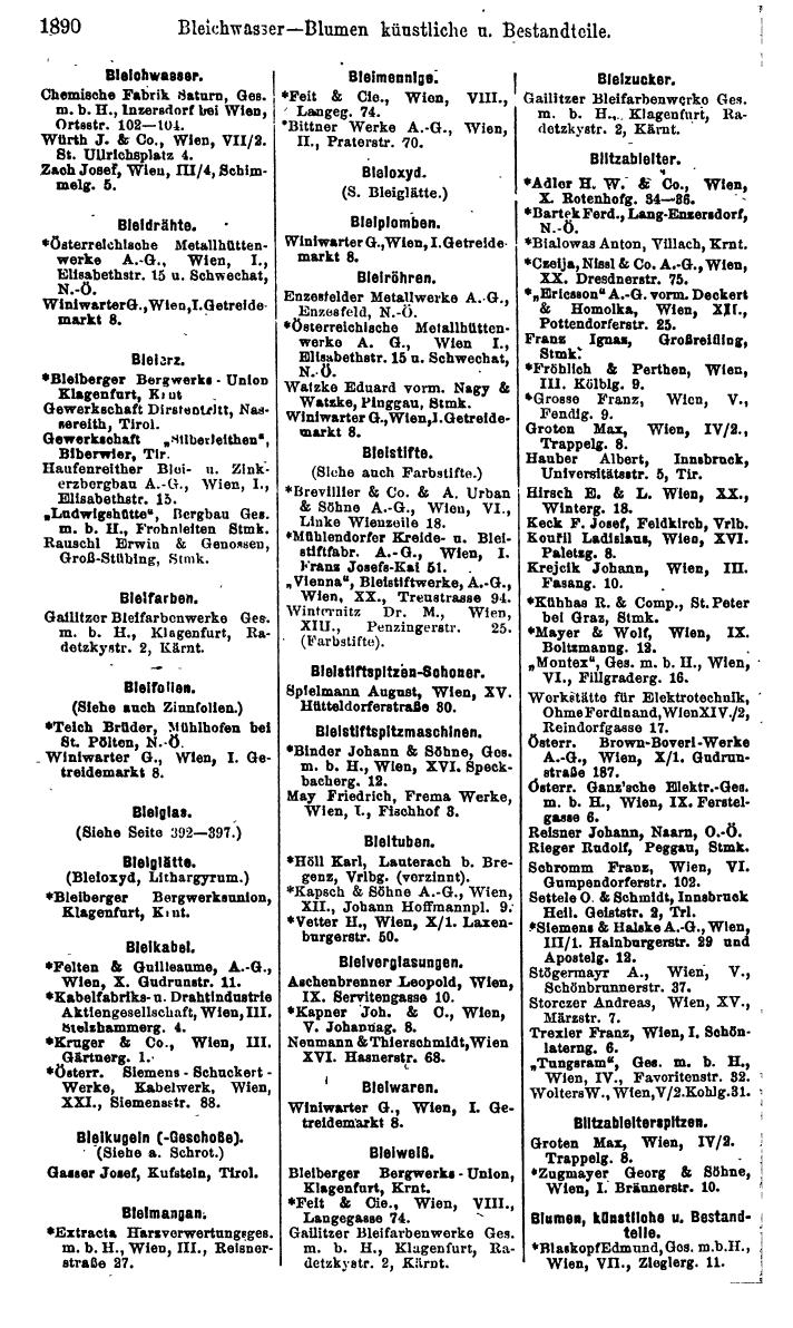 Compass. Finanzielles Jahrbuch 1925, Band IV: Österreich. - Seite 2073