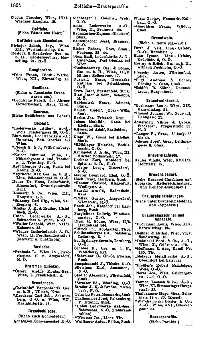 Compass. Finanzielles Jahrbuch 1925, Band IV: Österreich. - Page 2077