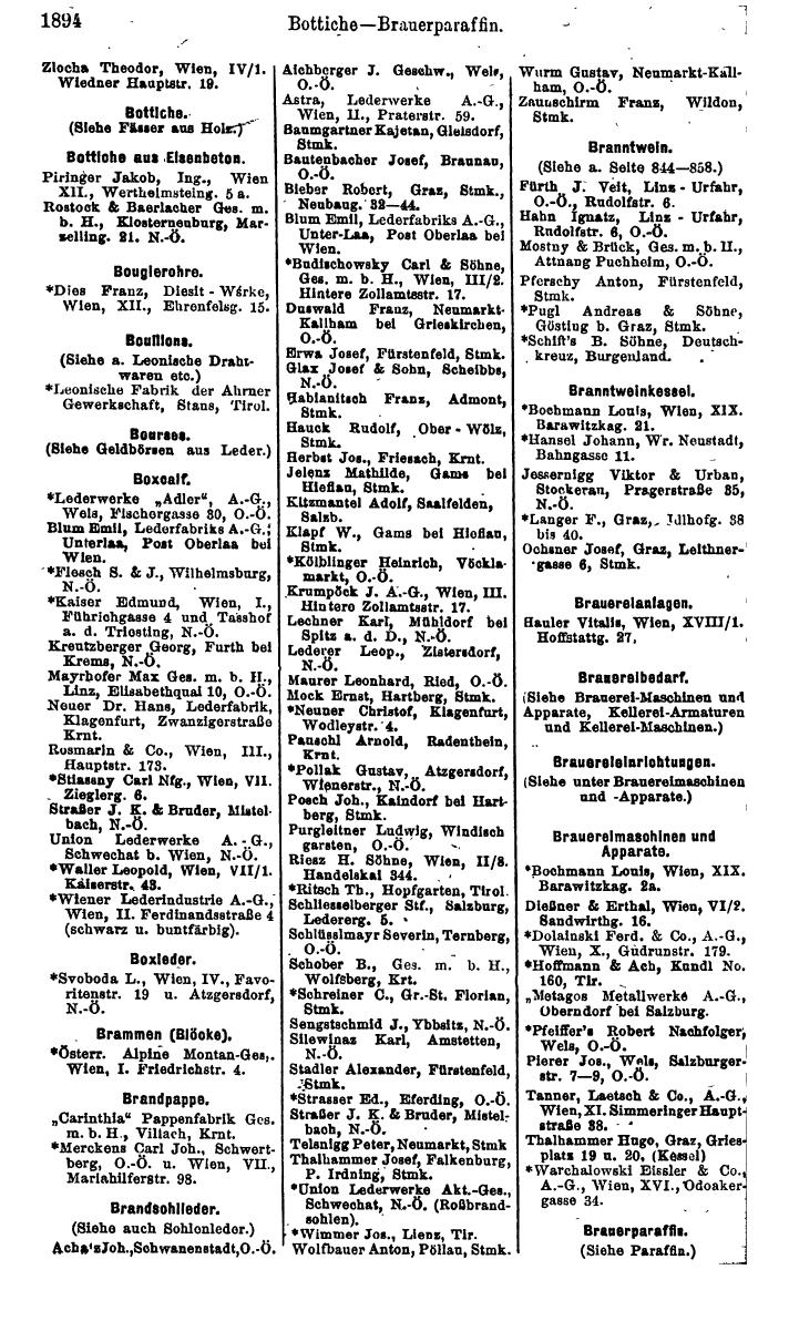Compass. Finanzielles Jahrbuch 1925, Band IV: Österreich. - Seite 2077