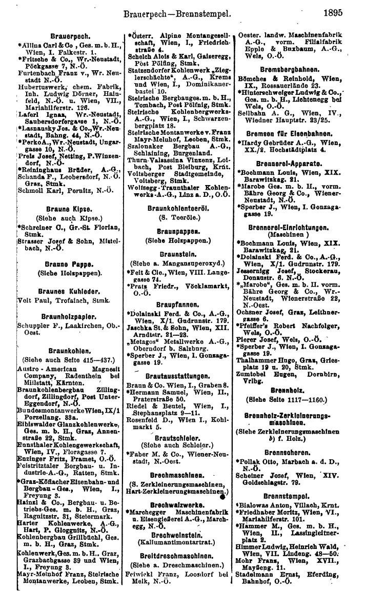 Compass. Finanzielles Jahrbuch 1925, Band IV: Österreich. - Page 2078