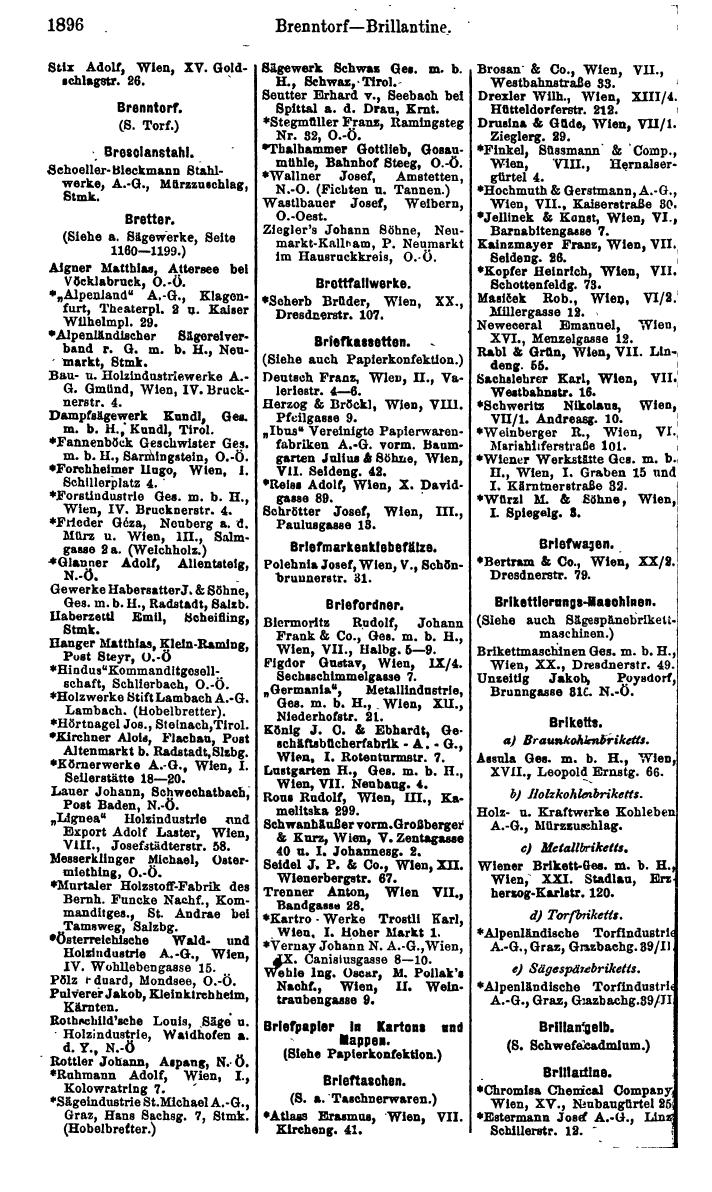 Compass. Finanzielles Jahrbuch 1925, Band IV: Österreich. - Page 2079