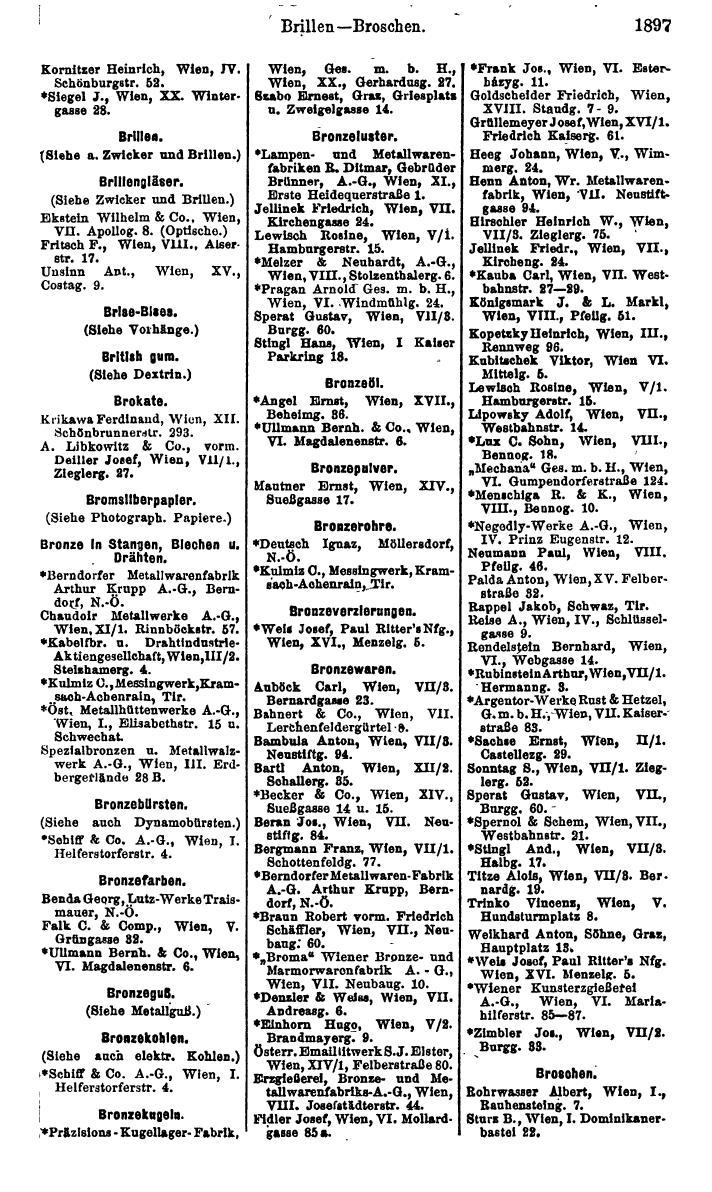 Compass. Finanzielles Jahrbuch 1925, Band IV: Österreich. - Page 2080