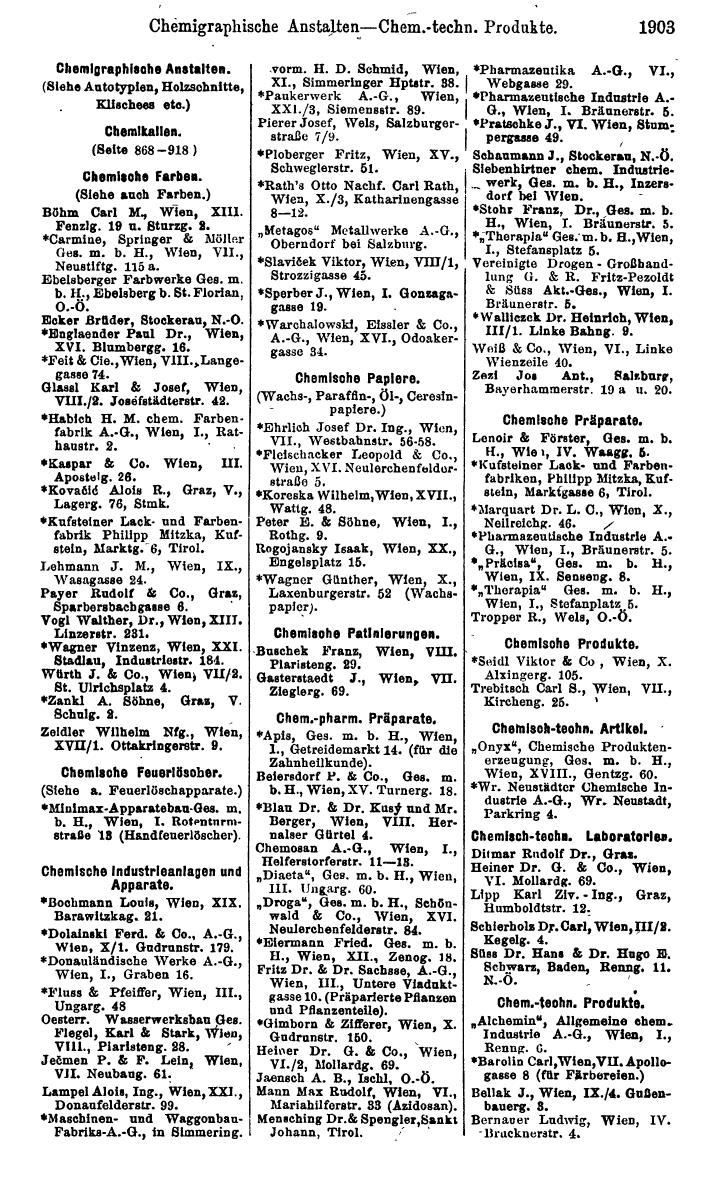 Compass. Finanzielles Jahrbuch 1925, Band IV: Österreich. - Seite 2086