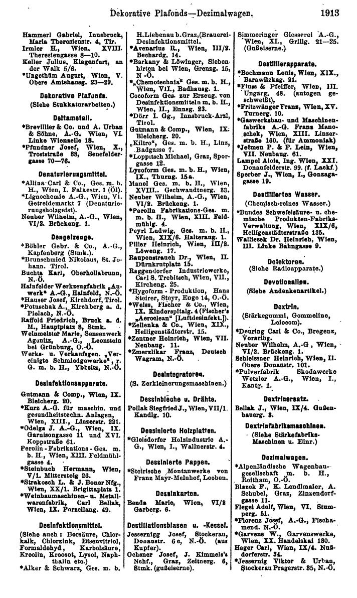Compass. Finanzielles Jahrbuch 1925, Band IV: Österreich. - Page 2096