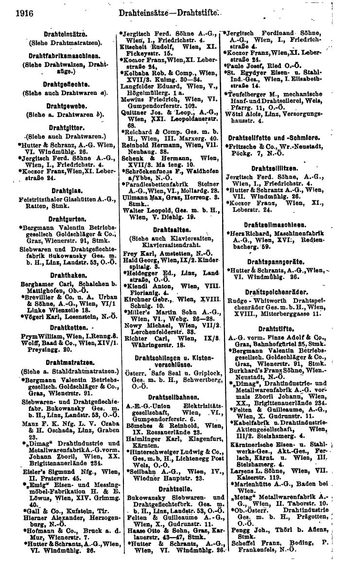 Compass. Finanzielles Jahrbuch 1925, Band IV: Österreich. - Page 2099