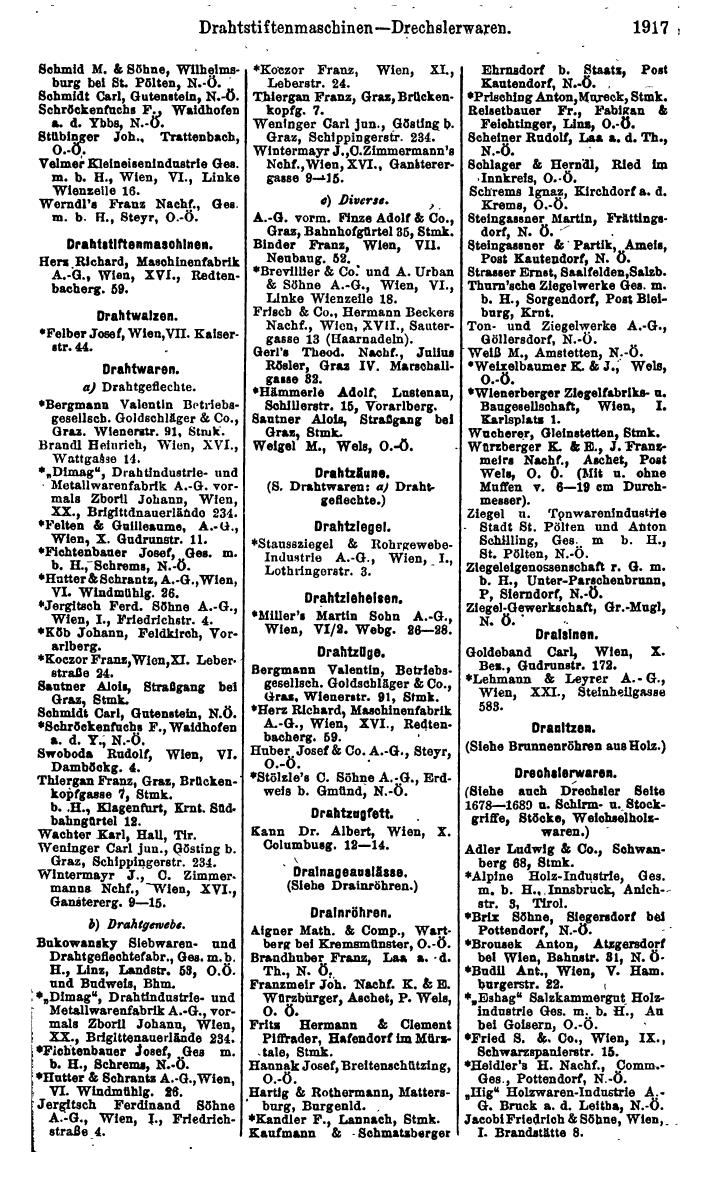 Compass. Finanzielles Jahrbuch 1925, Band IV: Österreich. - Page 2100