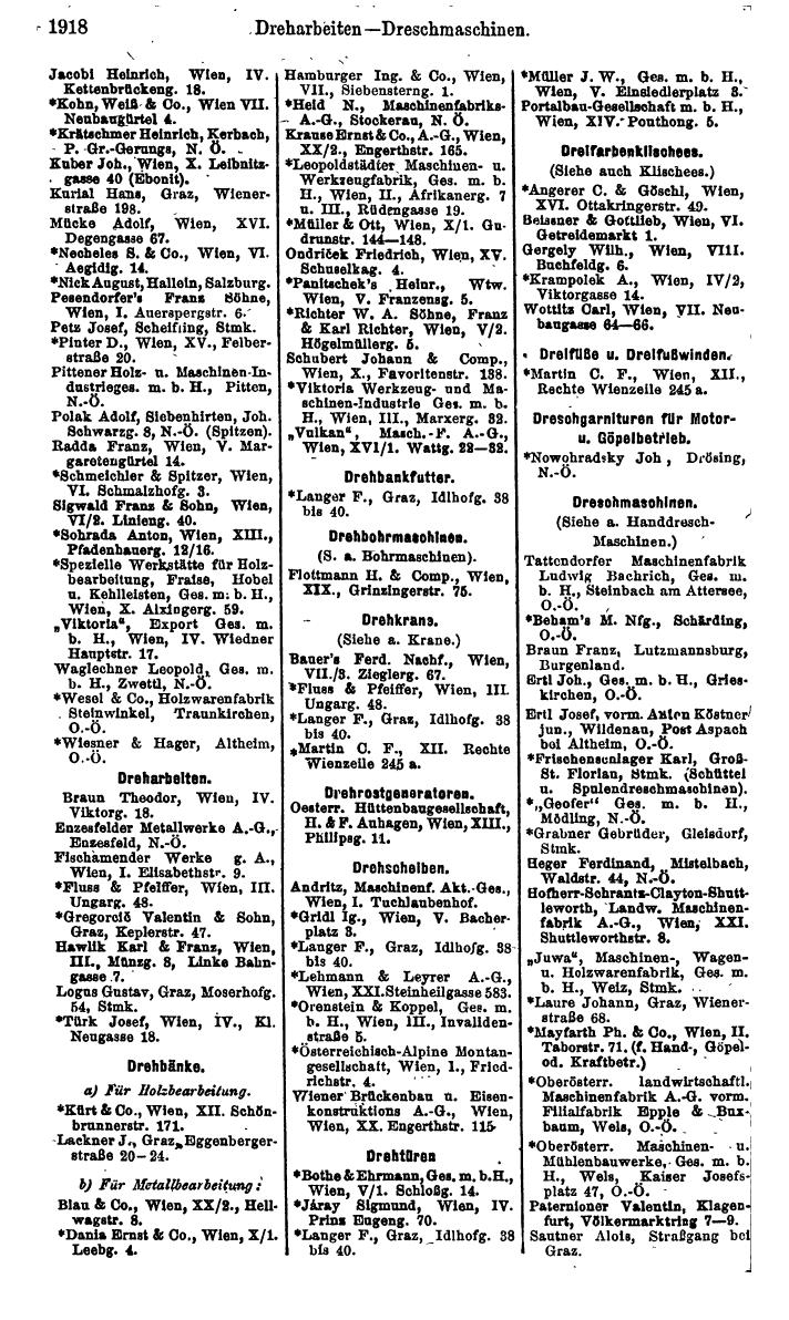 Compass. Finanzielles Jahrbuch 1925, Band IV: Österreich. - Page 2101