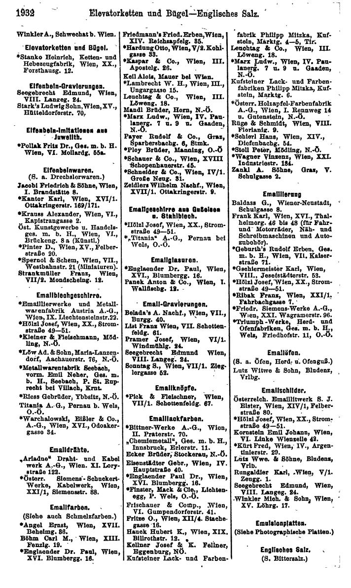 Compass. Finanzielles Jahrbuch 1925, Band IV: Österreich. - Page 2115