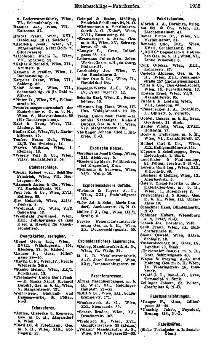 Compass. Finanzielles Jahrbuch 1925, Band IV: Österreich. - Seite 2118