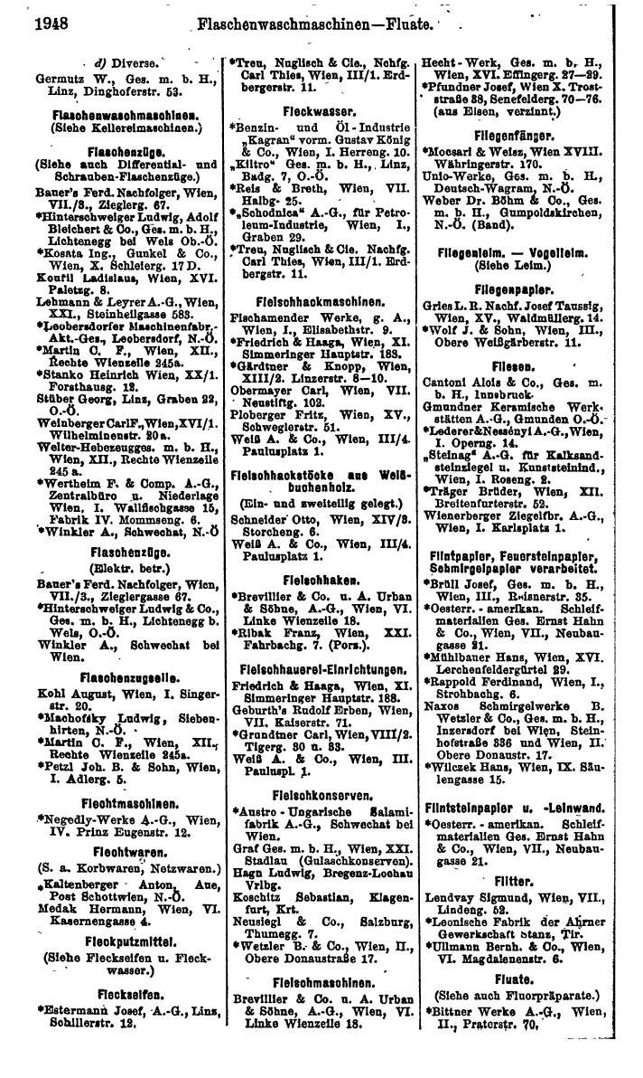 Compass. Finanzielles Jahrbuch 1925, Band IV: Österreich. - Seite 2131