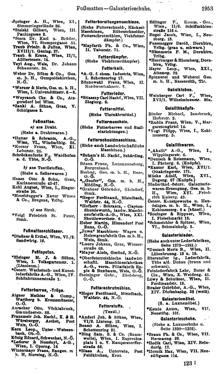 Compass. Finanzielles Jahrbuch 1925, Band IV: Österreich. - Seite 2136