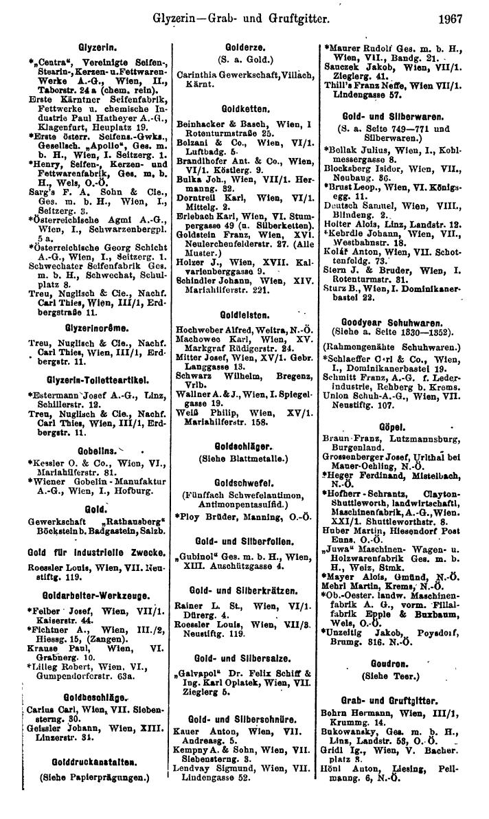 Compass. Finanzielles Jahrbuch 1925, Band IV: Österreich. - Page 2150