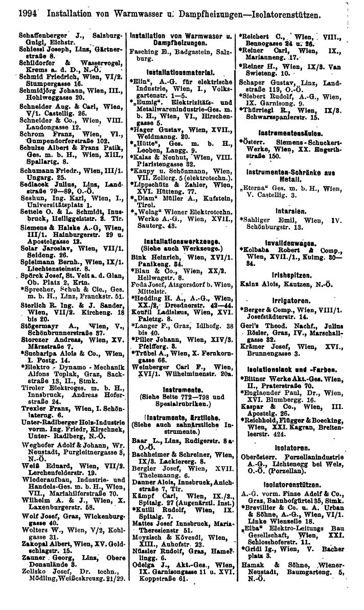 Compass. Finanzielles Jahrbuch 1925, Band IV: Österreich. - Page 2177