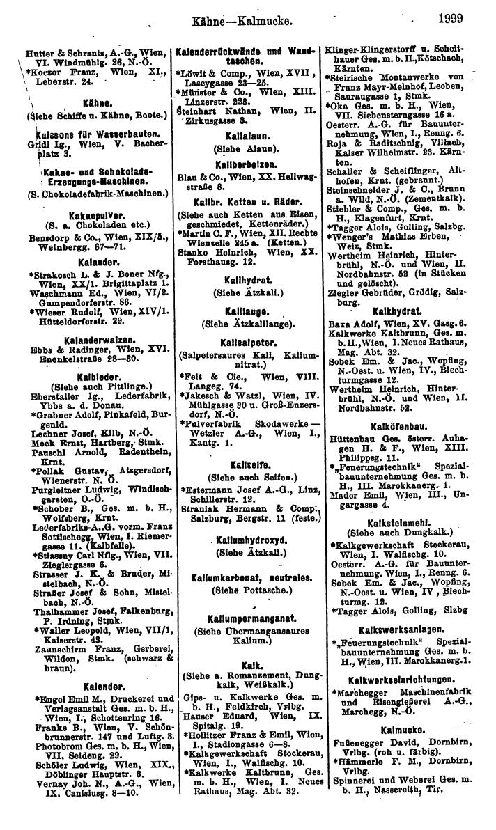 Compass. Finanzielles Jahrbuch 1925, Band IV: Österreich. - Page 2182