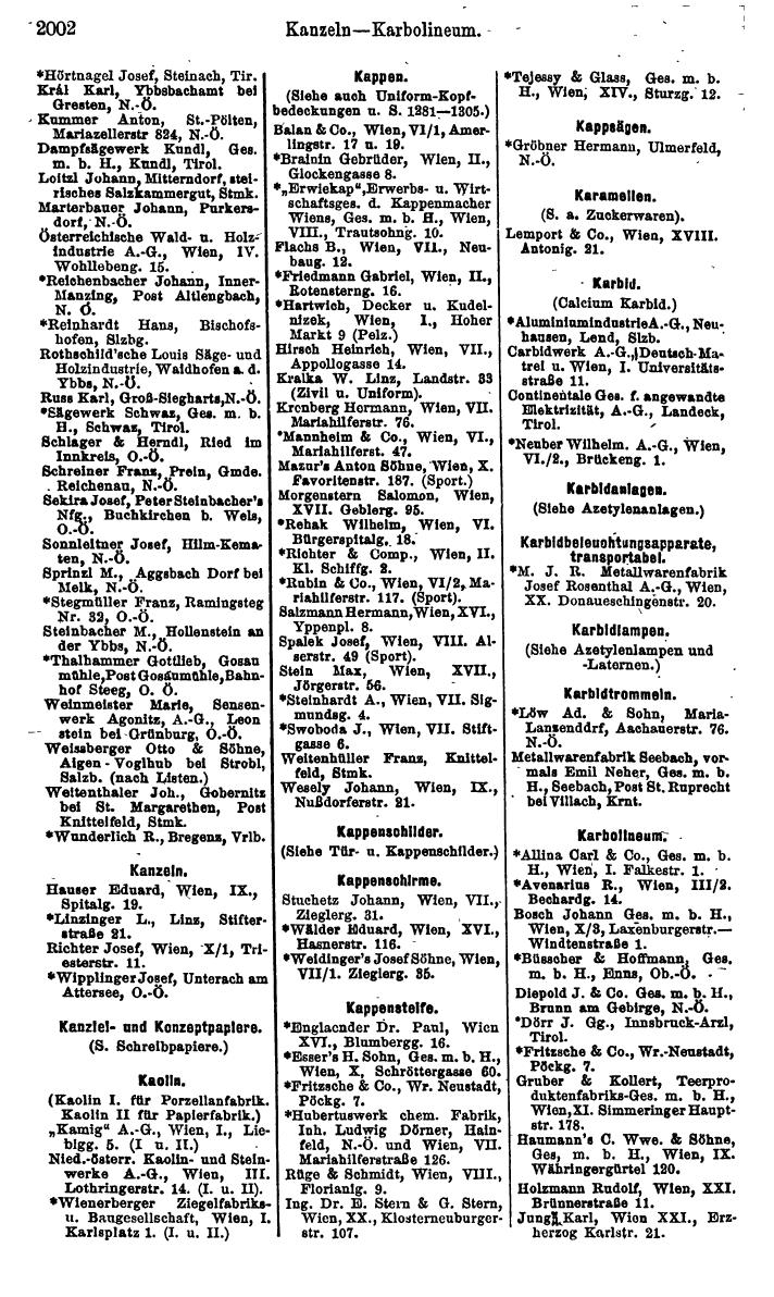 Compass. Finanzielles Jahrbuch 1925, Band IV: Österreich. - Seite 2185