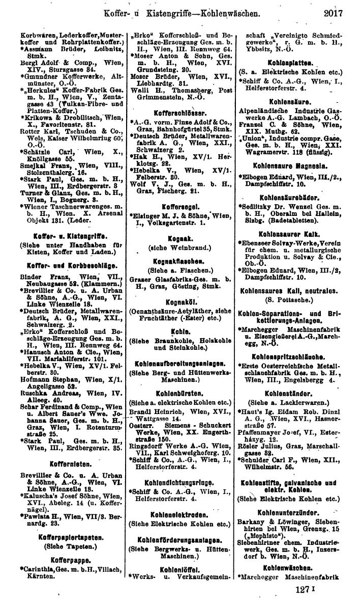 Compass. Finanzielles Jahrbuch 1925, Band IV: Österreich. - Page 2200