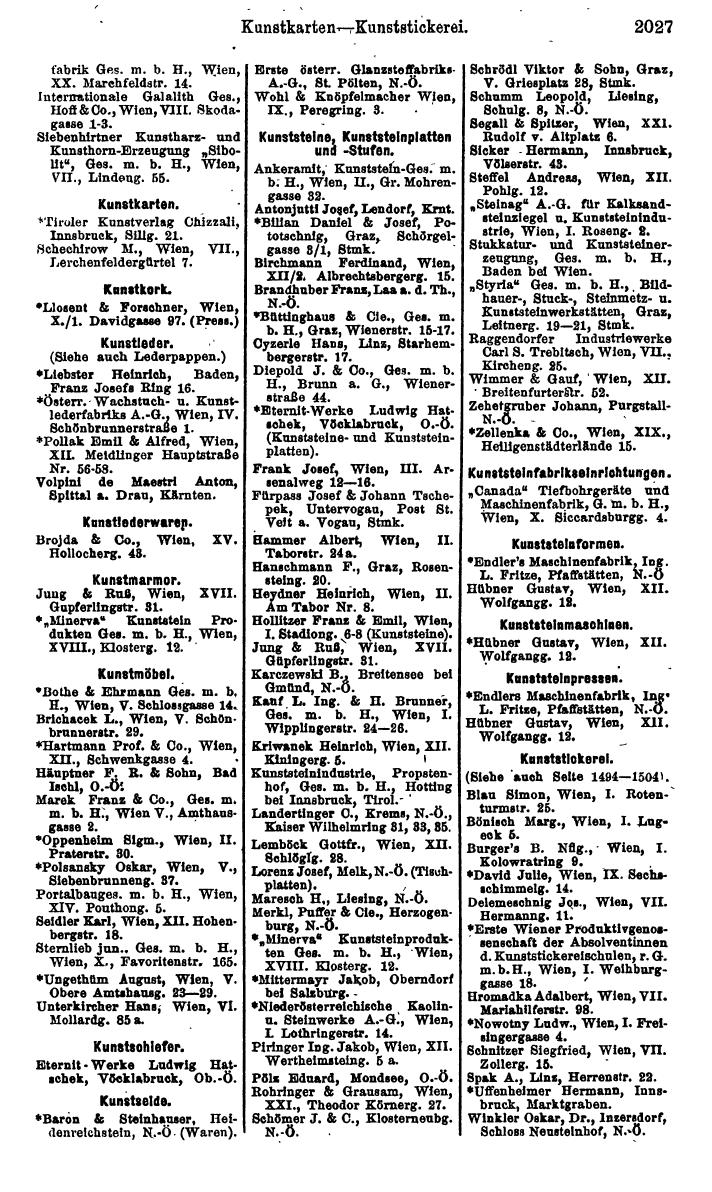 Compass. Finanzielles Jahrbuch 1925, Band IV: Österreich. - Page 2210