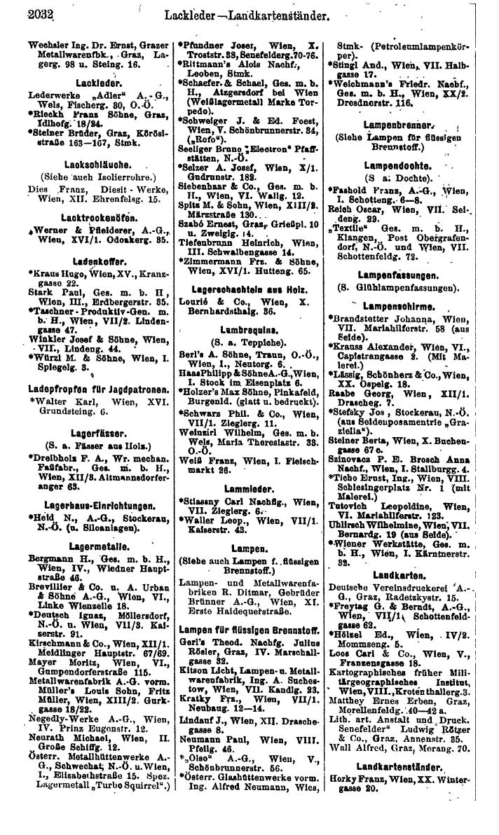 Compass. Finanzielles Jahrbuch 1925, Band IV: Österreich. - Page 2215