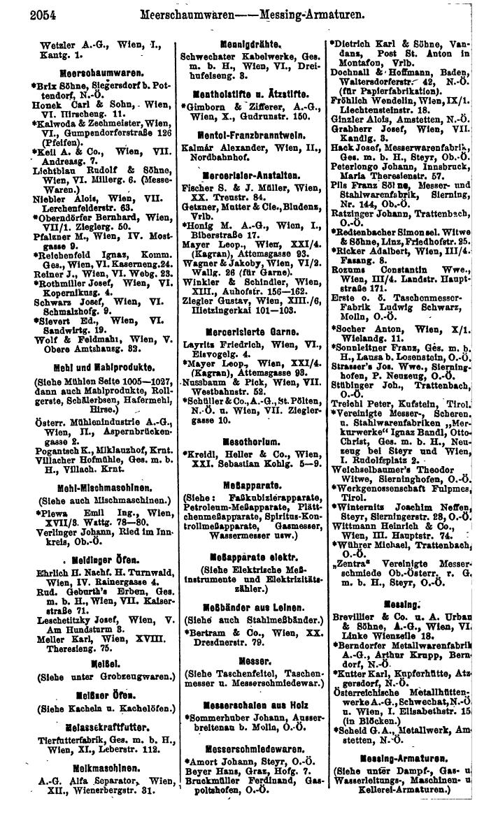 Compass. Finanzielles Jahrbuch 1925, Band IV: Österreich. - Seite 2237