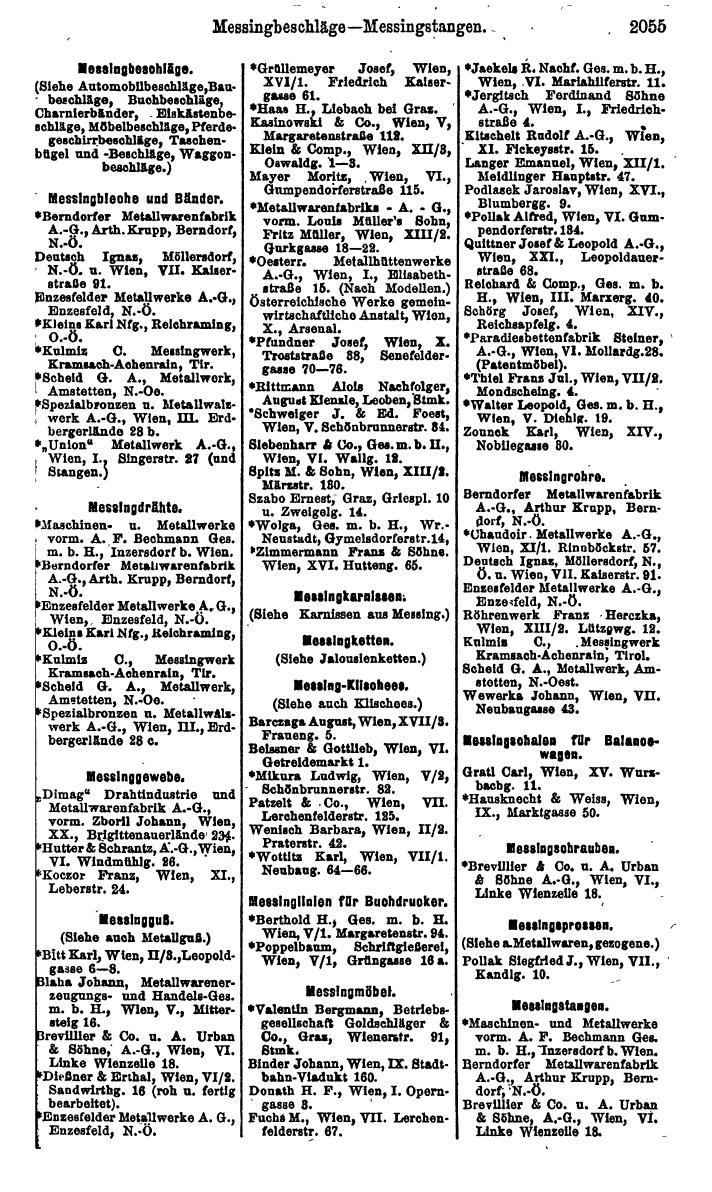 Compass. Finanzielles Jahrbuch 1925, Band IV: Österreich. - Seite 2238