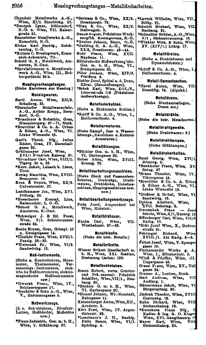 Compass. Finanzielles Jahrbuch 1925, Band IV: Österreich. - Page 2239