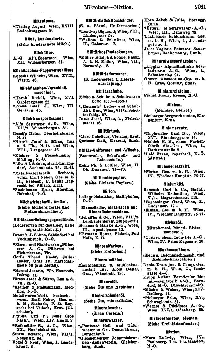 Compass. Finanzielles Jahrbuch 1925, Band IV: Österreich. - Page 2244
