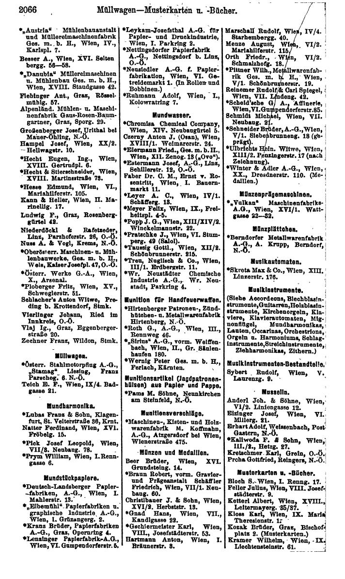 Compass. Finanzielles Jahrbuch 1925, Band IV: Österreich. - Page 2249