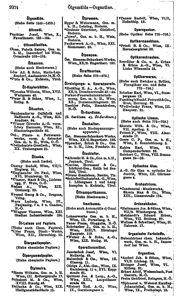 Compass. Finanzielles Jahrbuch 1925, Band IV: Österreich. - Page 2257