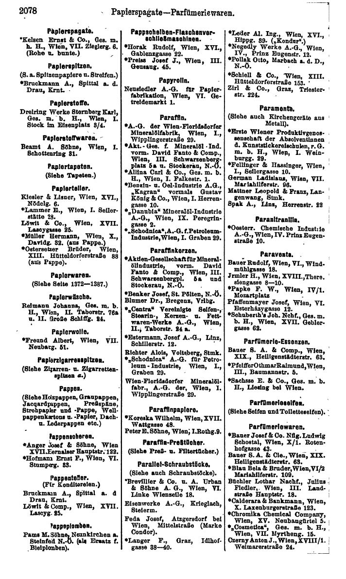 Compass. Finanzielles Jahrbuch 1925, Band IV: Österreich. - Seite 2261