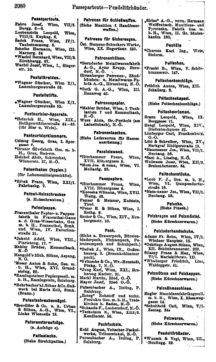 Compass. Finanzielles Jahrbuch 1925, Band IV: Österreich. - Page 2263