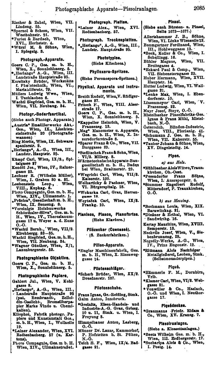 Compass. Finanzielles Jahrbuch 1925, Band IV: Österreich. - Seite 2268