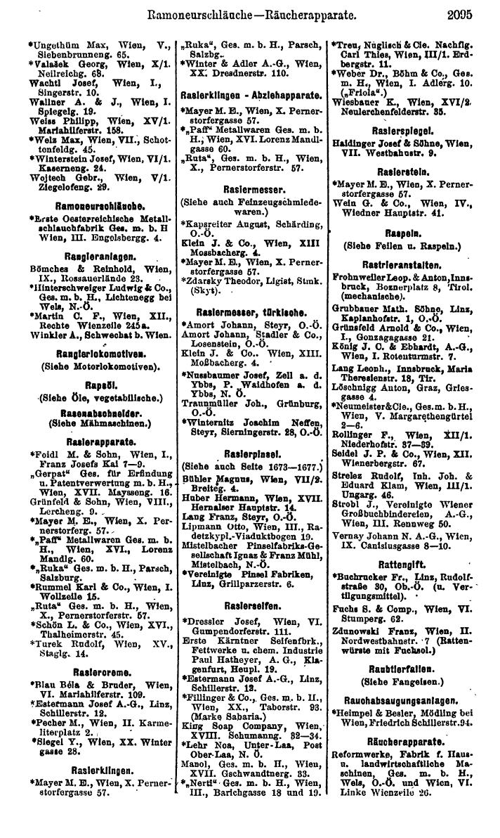 Compass. Finanzielles Jahrbuch 1925, Band IV: Österreich. - Page 2278