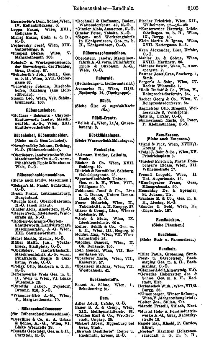 Compass. Finanzielles Jahrbuch 1925, Band IV: Österreich. - Seite 2288