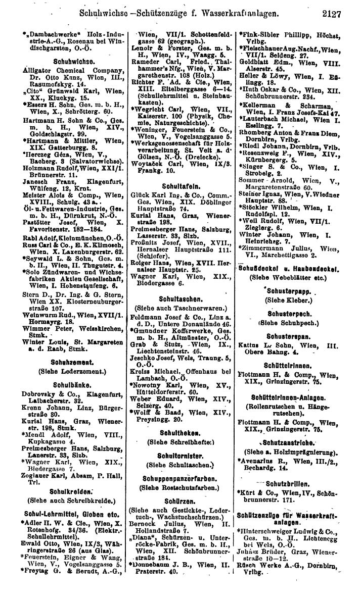 Compass. Finanzielles Jahrbuch 1925, Band IV: Österreich. - Page 2310